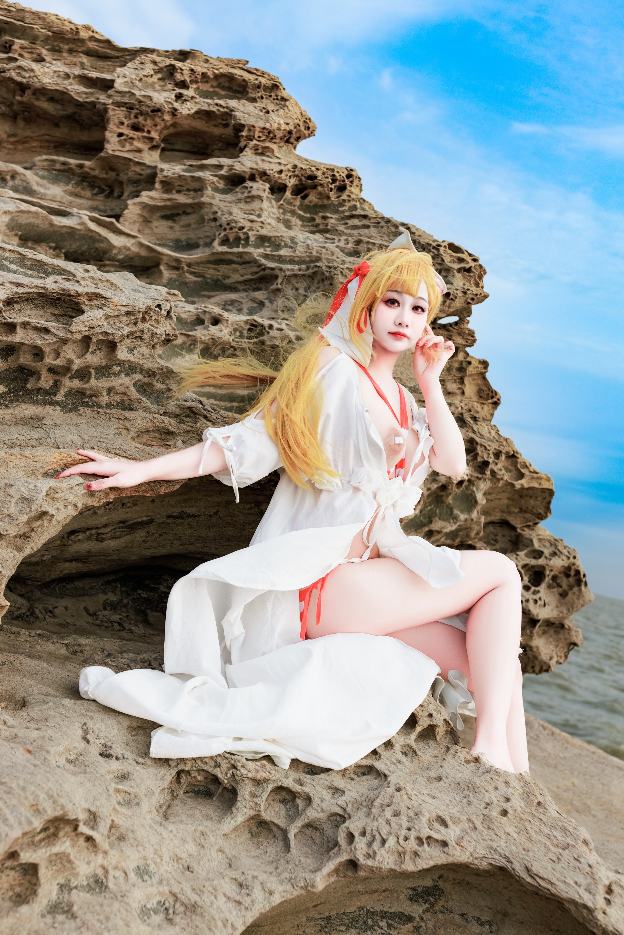 阿雪雪 - NO.080 FGO 尼禄泳装[101P]-XikXak